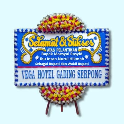 Harga Bunga papan selamat dan sukses Ciracas Jakarta Timur