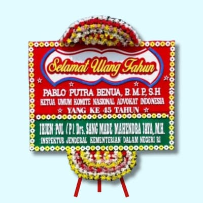 Harga jual bunga papan Ciracas Jakarta Timur