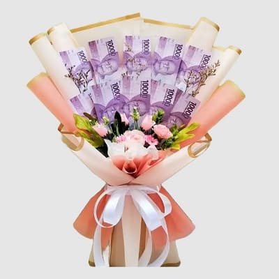 Harga buket uang Ciamis