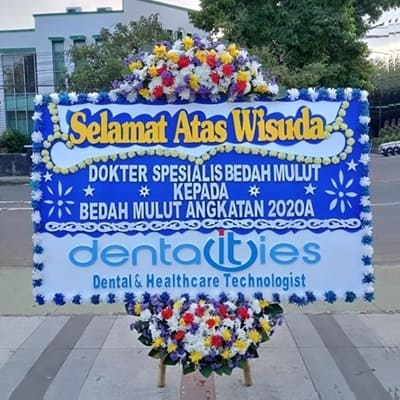 Harga di toko bunga papan selamat dan sukses Cibiru