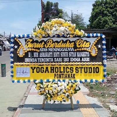 Harga karangan bunga di Ciamis