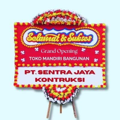 Harga bunga papan selamat dan sukses Cikande