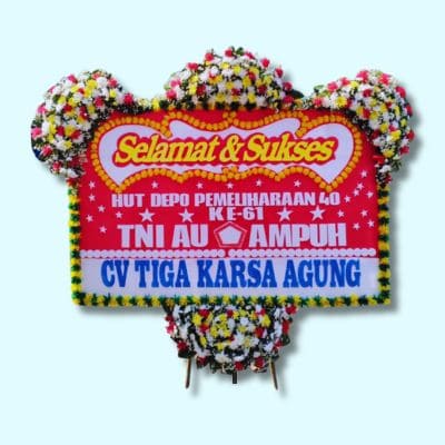 Harga bunga papan selamat dan sukses Tasikmalaya