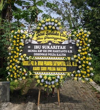 Harga karangan bunga daerah Temanggung