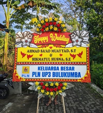 Harga papan bunga Temanggung