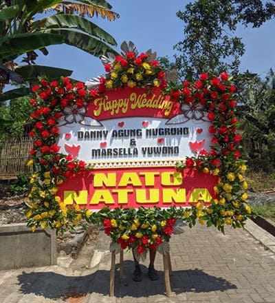 Harga papan bunga daerah Temanggung