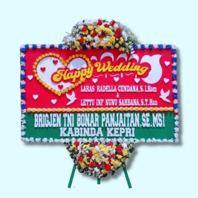 Harga papan bunga di Jakarta 24 jam