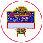 Ikon toko bunga happy wedding Temanggung