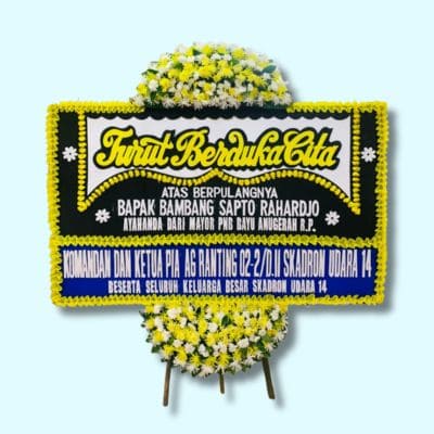 Harga karangan bunga duka cita Karang Tengah Tangerang